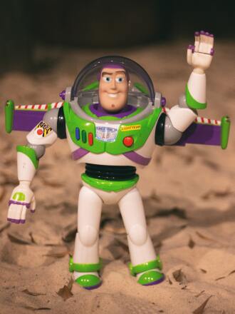Buzz Lightyear the action figure