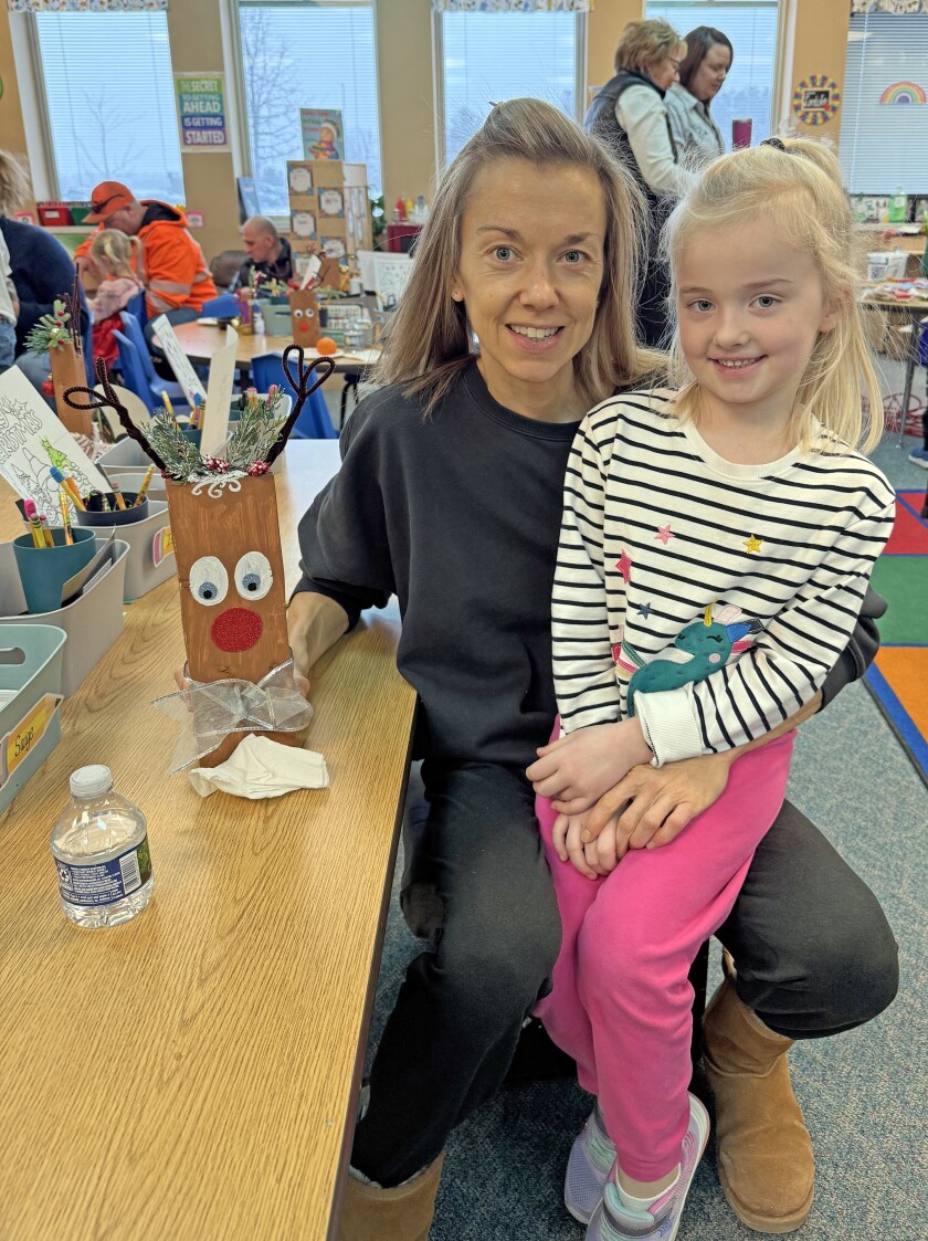 Kindergartners and parents bring Rudolph to life - Park Rapids ...