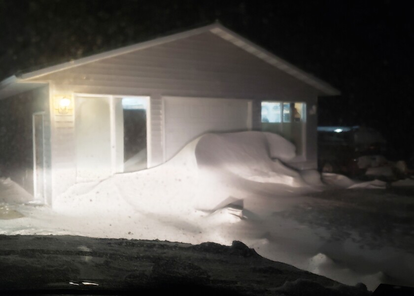 Snow drift