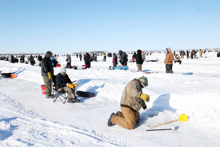 Ice catch! More than 2,300 brave subzero temps for annual Devils Lake