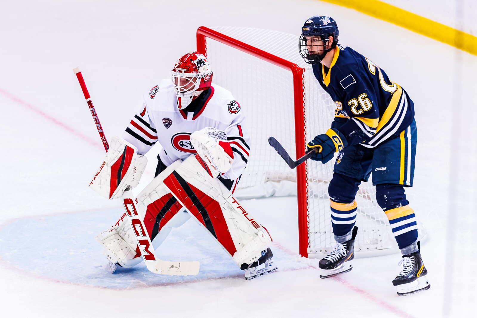Highly competitive, fun goalie from Belarus is having a positive impact on St. Cloud State