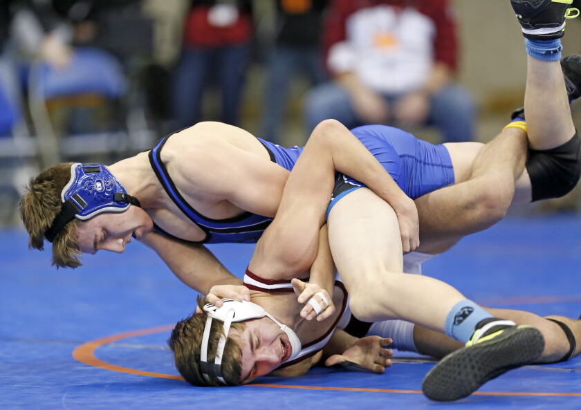 Jake Herr Unseeded South Border wins thriller over Carrington for Class B dual title