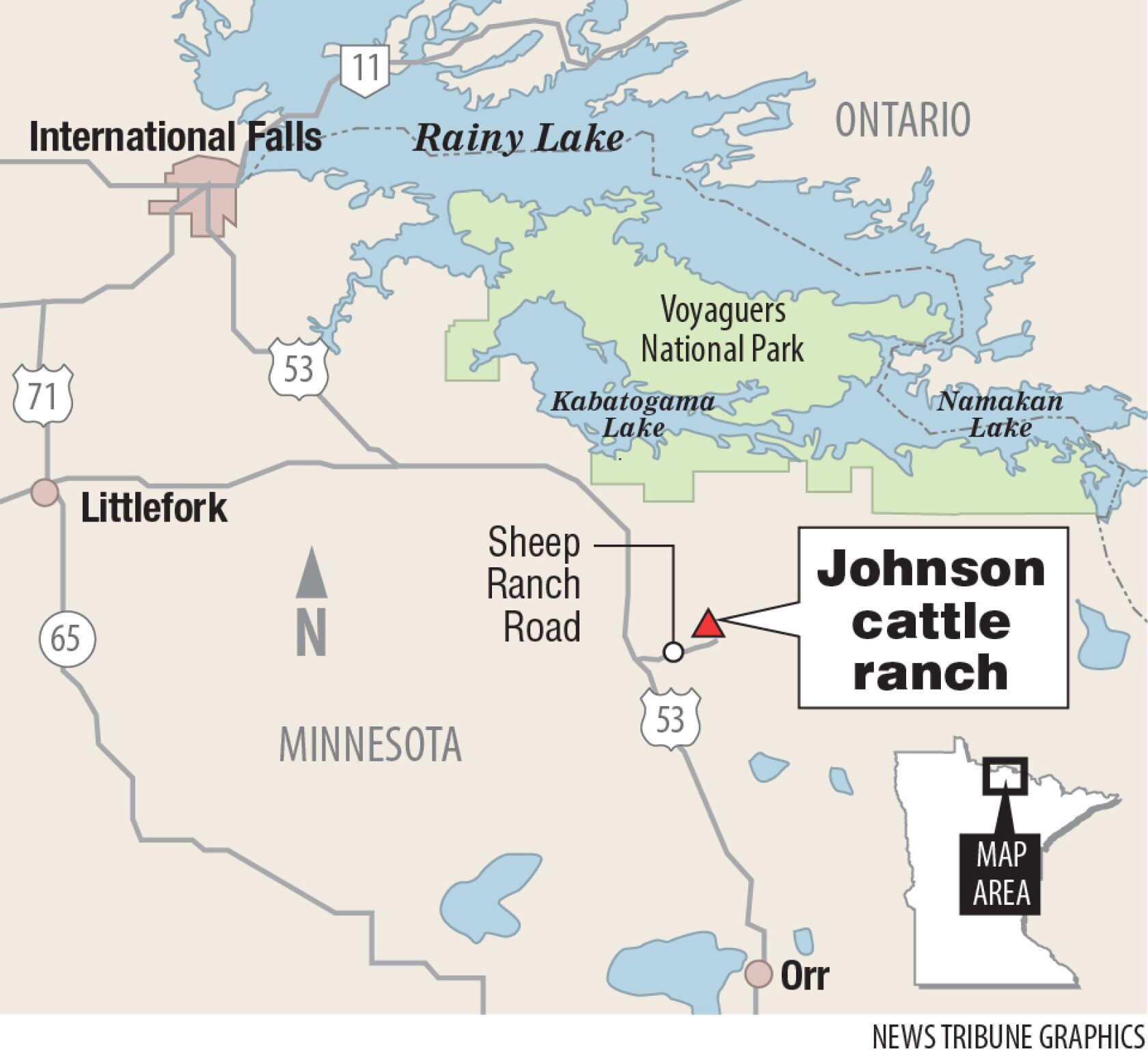 A fence around this northern Minnesota cattle ranch may keep both ...