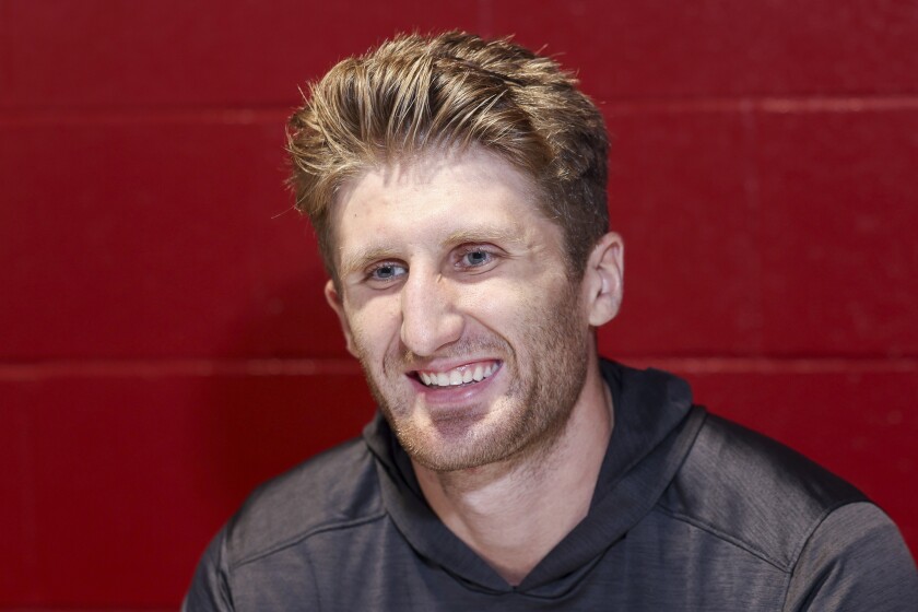 people talking during media availability