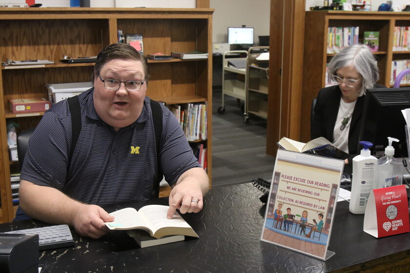 Joe Rector Pei Staff find no materials meriting removal from Jamestown libraries ...