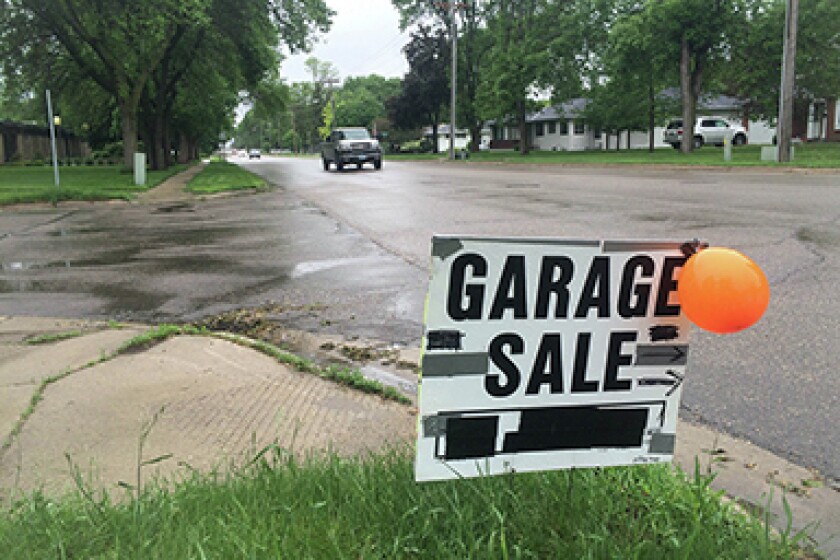 Garage sales