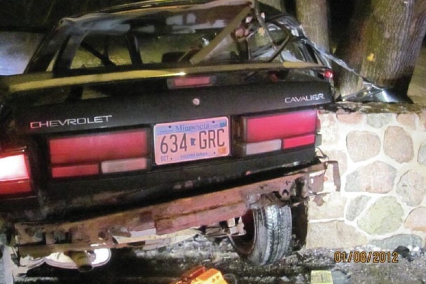 Car crash lands Bemidji man in hospital, jail