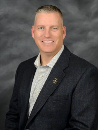 Professional portrait of Steve Gardner, vice president of operations for Willmar Electric Service Inc.