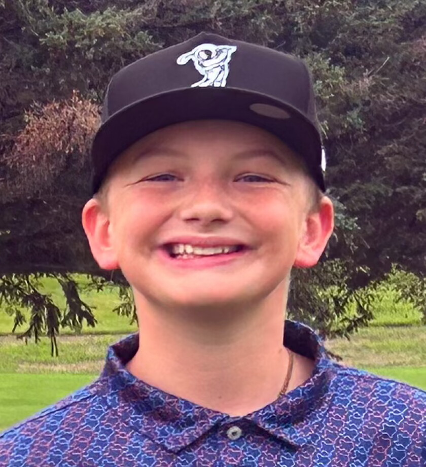 Brody Rafferty Resorters Golf: Medalist, defending champ start strong in Junior 10-12 ...