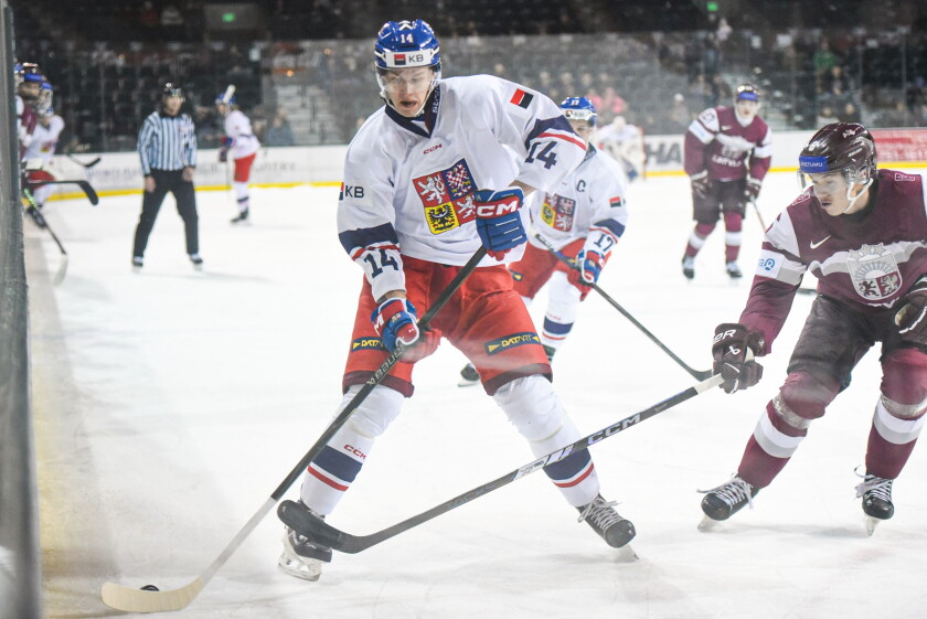 World Juniors Czechia Vaclav Nestrasil 3