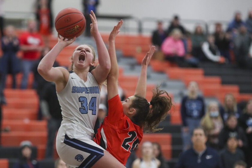 Grand Rapids girls basketball defeats Superior at home in overtime