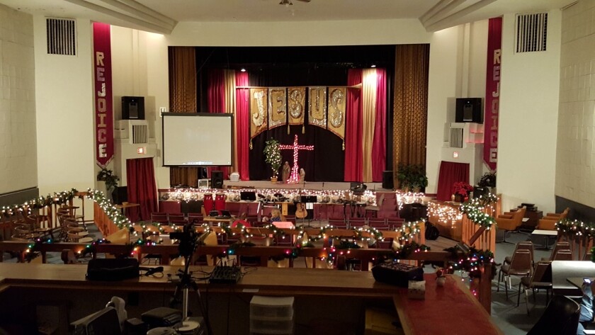 Maco Cornerstone decked out for Christmas