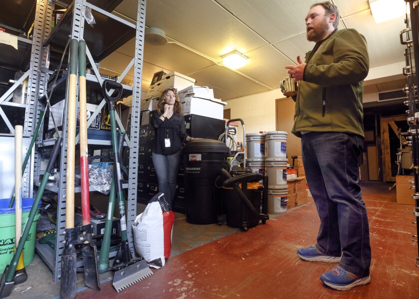 One Roof Community Housing tool lending library.