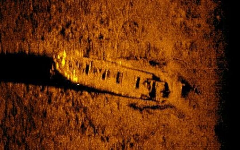 wreck of the schooner-barge Atlanta