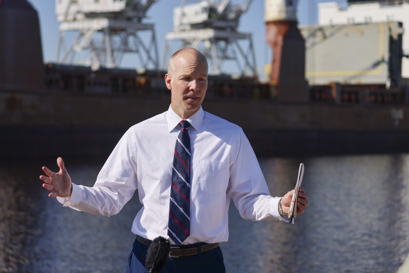 First foreign container shipment set to leave Port of Duluth
