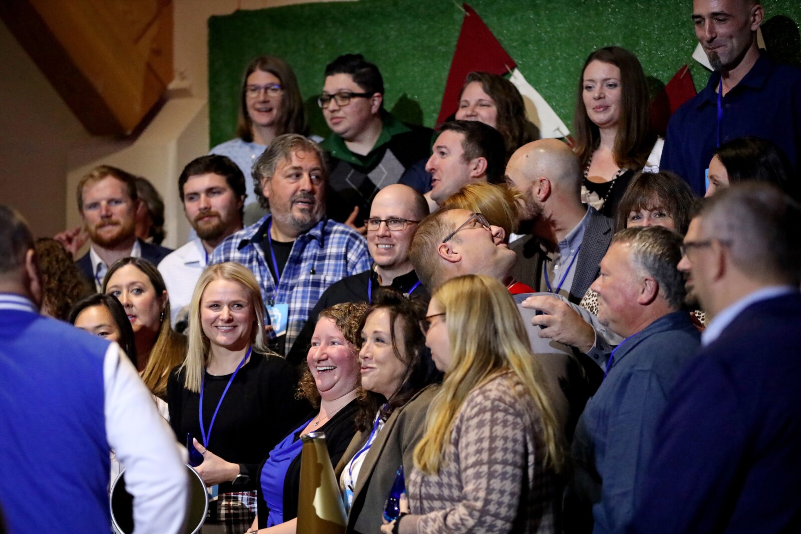 People gather for the ninth-annual Brainerd Lakes Chamber of Commerce Celebration of Excellence award dinner Nov. 17, 2022, at Cragun's Resort on Gull Lake near Brainerd.