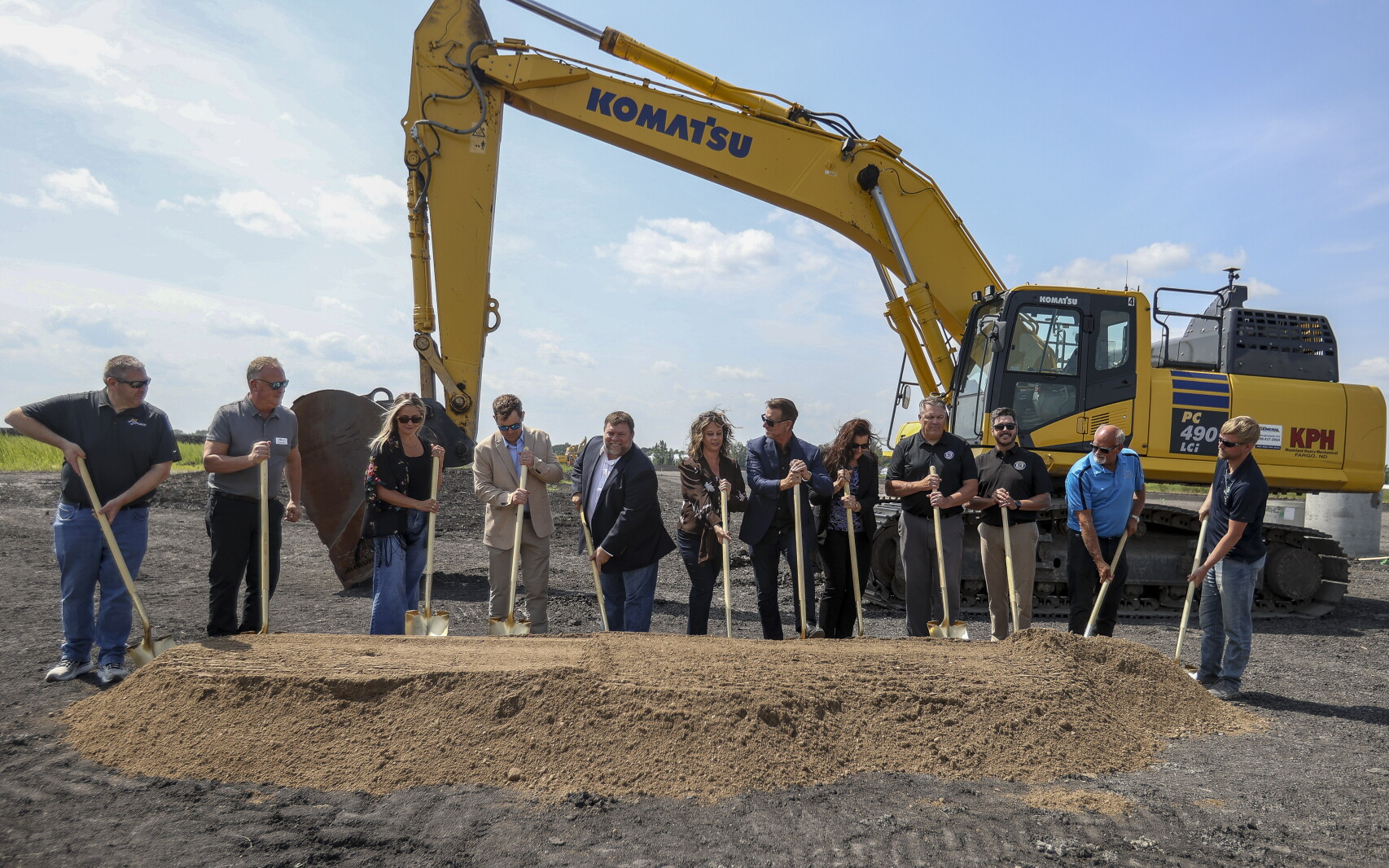 Groundbreaking celebrates Sparks Developments in Horace