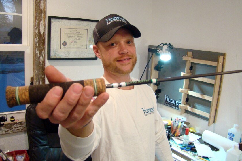 From his hand to yours,' custom rod builder lands a keeper with Hooked Custom Rods and Tackle - Grand Forks Herald | Grand Forks, East Grand Forks news, weather & sports From his hand to yours,' custom rod builder lands a keeper with Hooked Custom Rods and Tackle - Grand Forks Herald | Grand Forks, East Grand Forks news, weather & sports