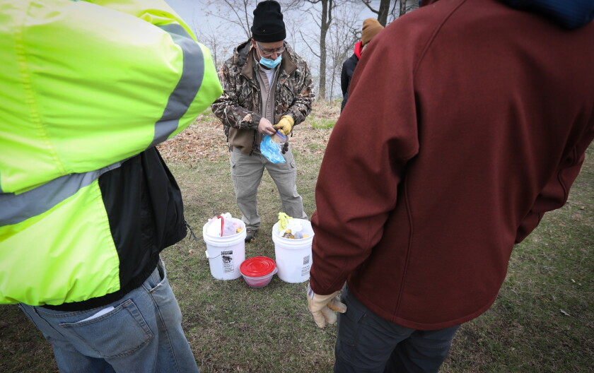 Photos: Volunteers begin goose-egg addling at Silver Lake Park - Post ...