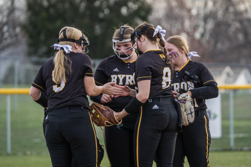 Pine Island, Byron softball