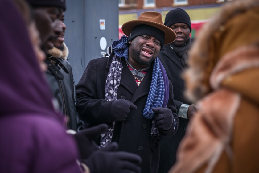 Protesters Rally in Austin for Kokou Christopher Fiafonou