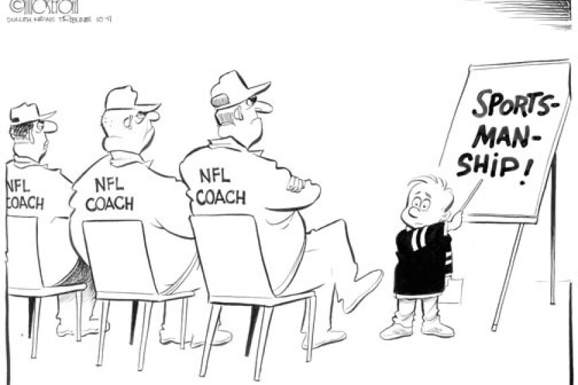 End NFL coaches’ handshakes? Yes: Who needs it? Bud Grant, Vince