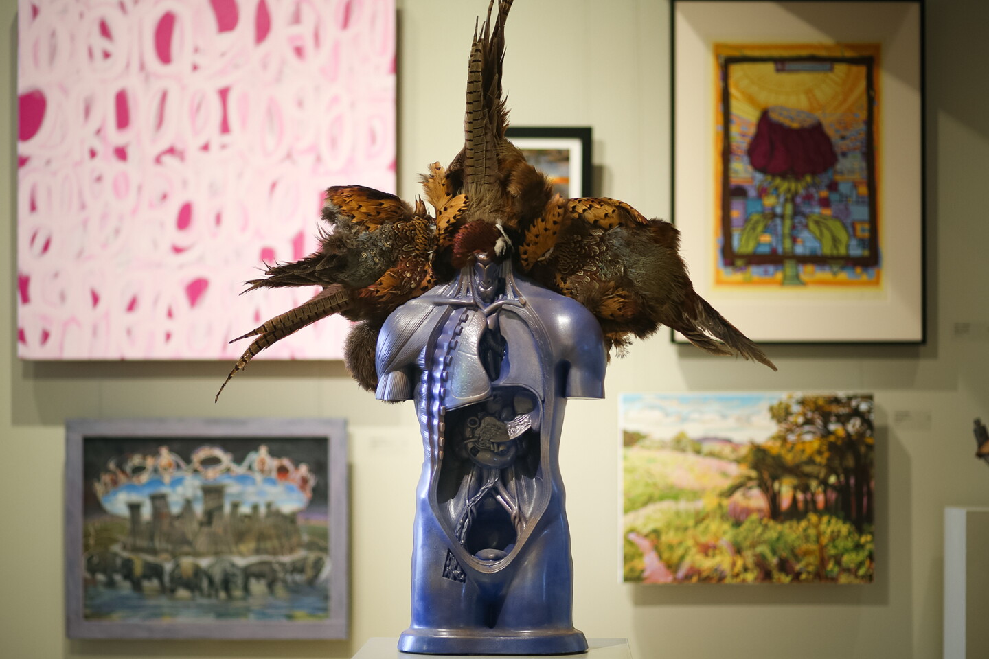 Mark Rourke Artist Rourke's invitational embraces surrealism with disembodied limbs, other ...