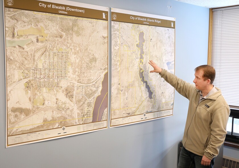 Biwabik City Administrator Jeff Jacobson talks about some developments