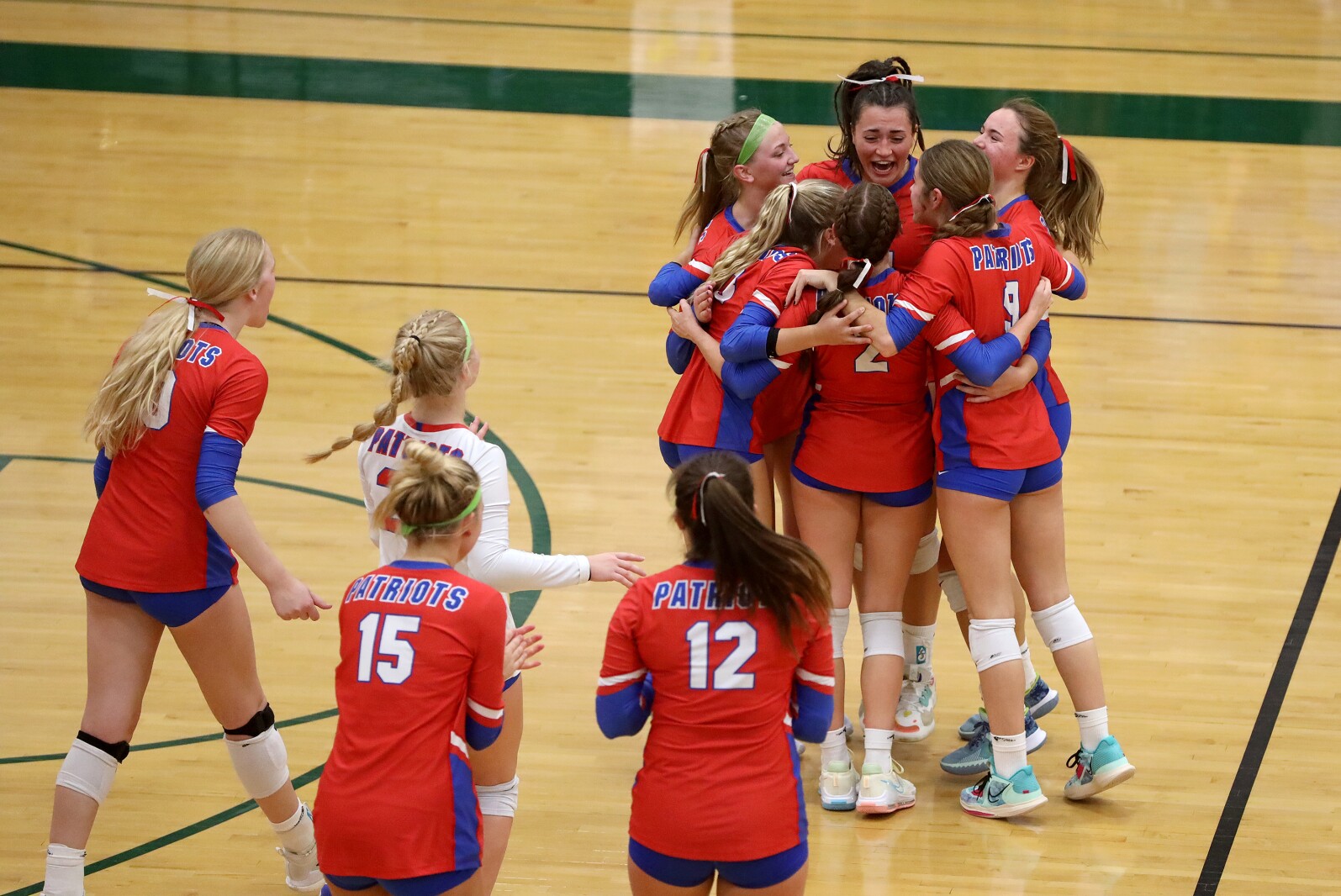 Pequot Lakes vs Wadena-Deer Creek Volleyball on Thursday, Nov. 3, 2022, in Sauk Rapids.
