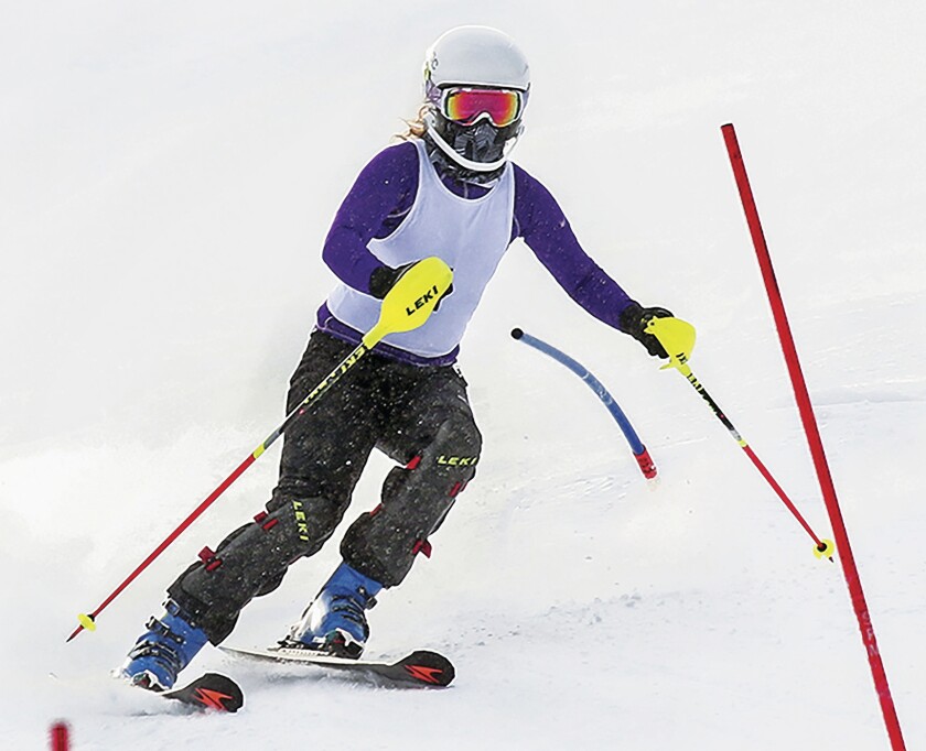 Cloquet-Esko-Carlton skier Hailey Owens competed Monday, Jan. 15, at the meet in Mont du Lac. Dave Harwig/Pine Journal
