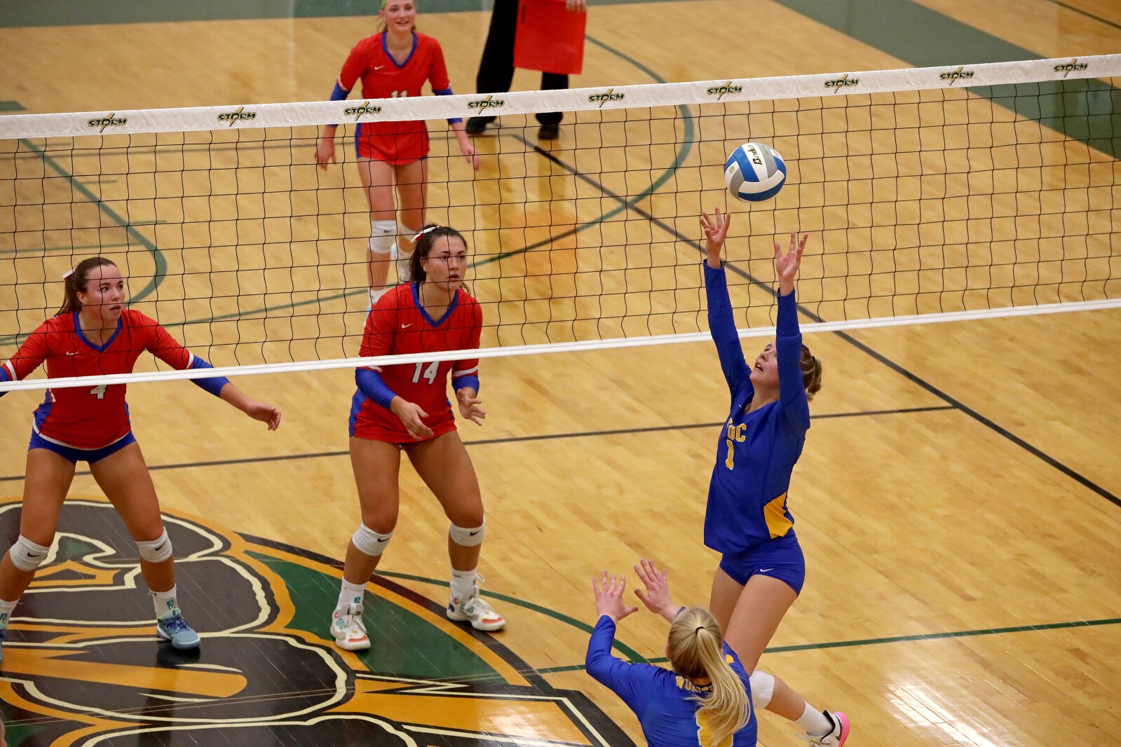 Pequot Lakes vs Wadena-Deer Creek Volleyball on Thursday, Nov. 3, 2022, in Sauk Rapids.