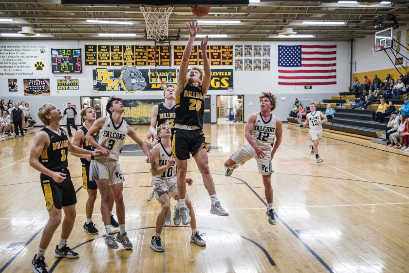 Plainview-Elgin-Millville, Fillmore Central boys basketball