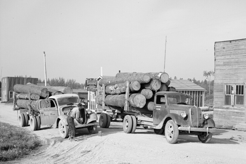 'Cheers' opening montage featured this wild Minnesota logging town