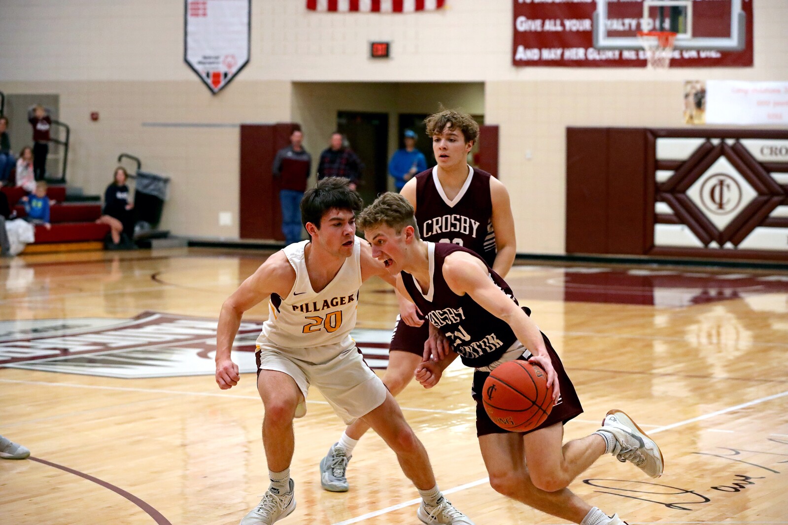 Crosby-Ironton vs Pillager Boys Basketball