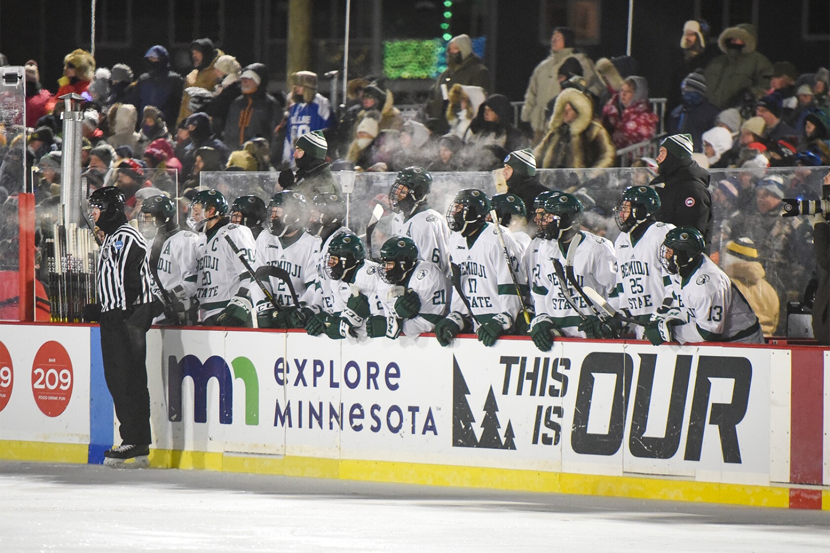 MEN’S HOCKEY BSU outdoor game coldest in modern era Bemidji Pioneer