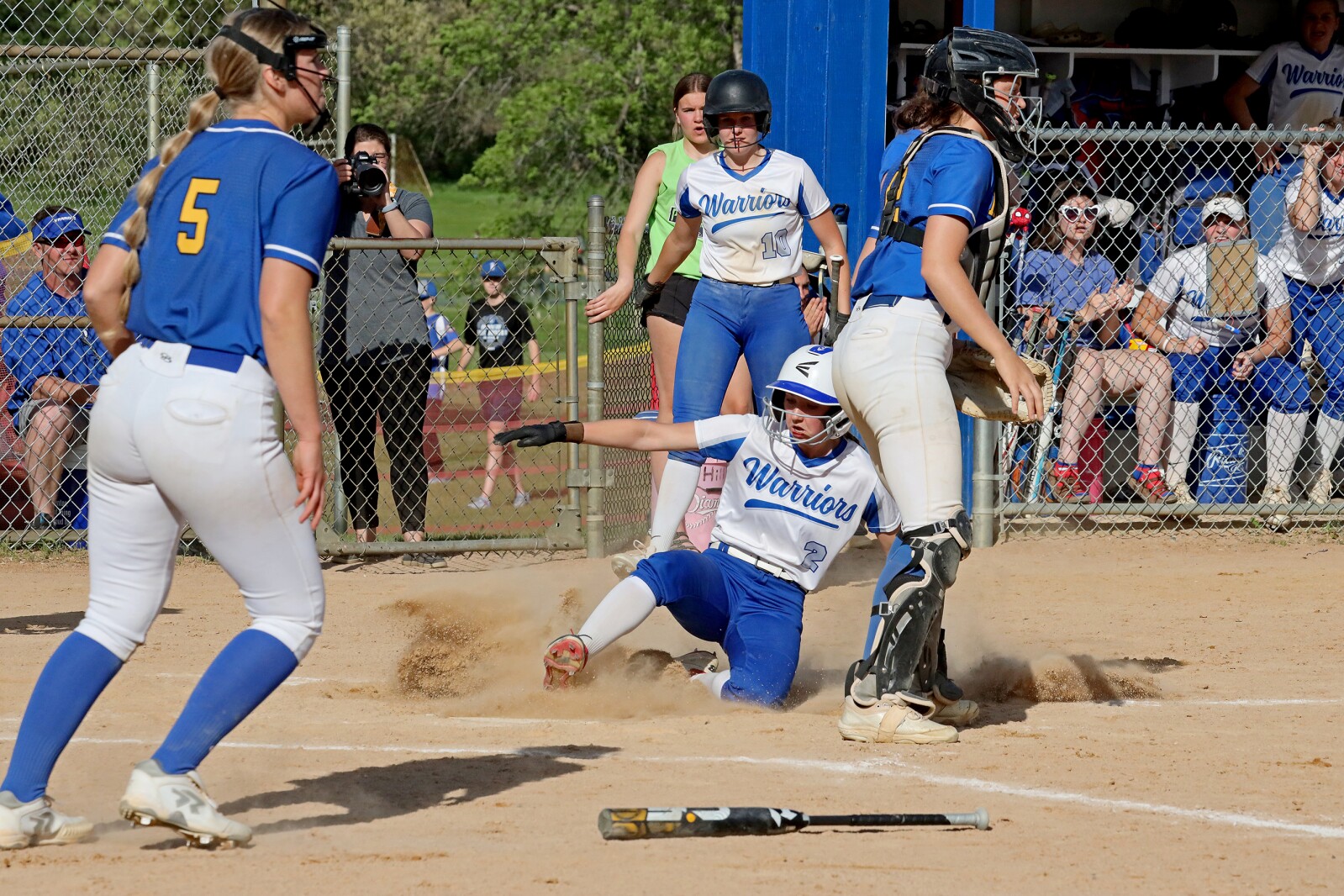 Brainerd softball against St. Michael-Albertville during the Section 8-4A final Thursday, June 2, 2022, at Brainerd.