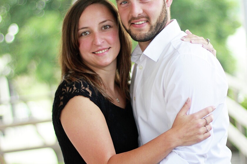 Andrea Heimann and Kyle Fritz