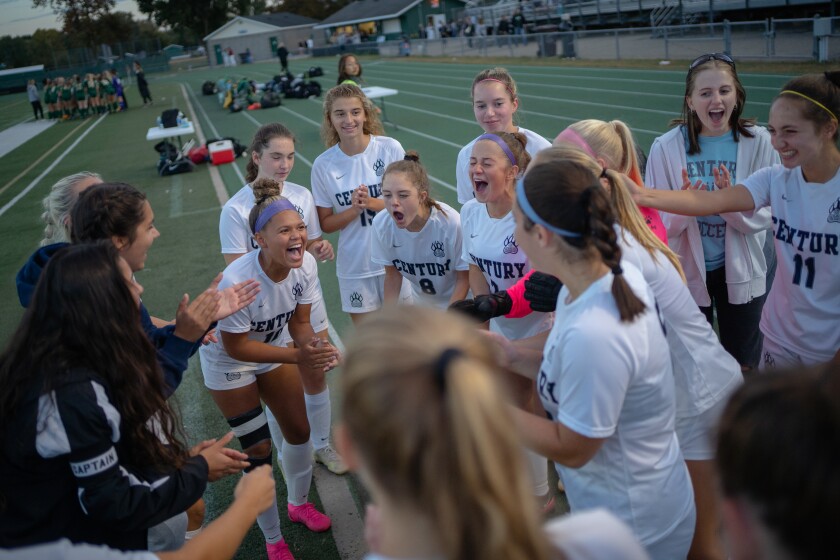 Mayo vs. Century Girls Soccer