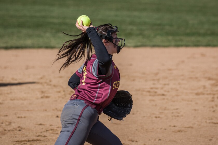 Lourdes, Stewartville softball