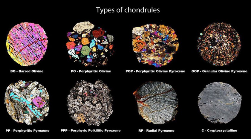 Astro Bob: Chondrules — stained glass of the solar system - Duluth News ...
