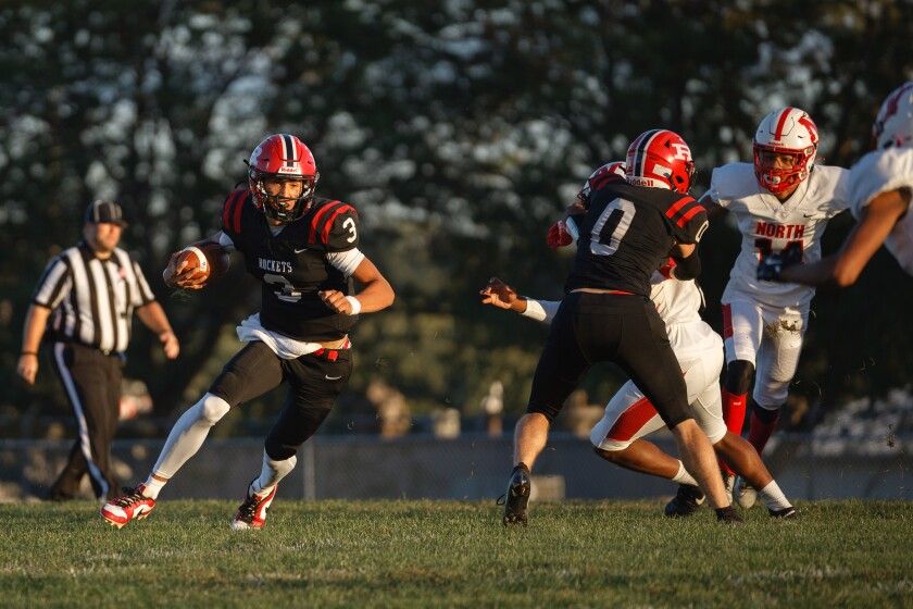 John Marshall roughs up North St. Paul, rolls to victory in home opener ...