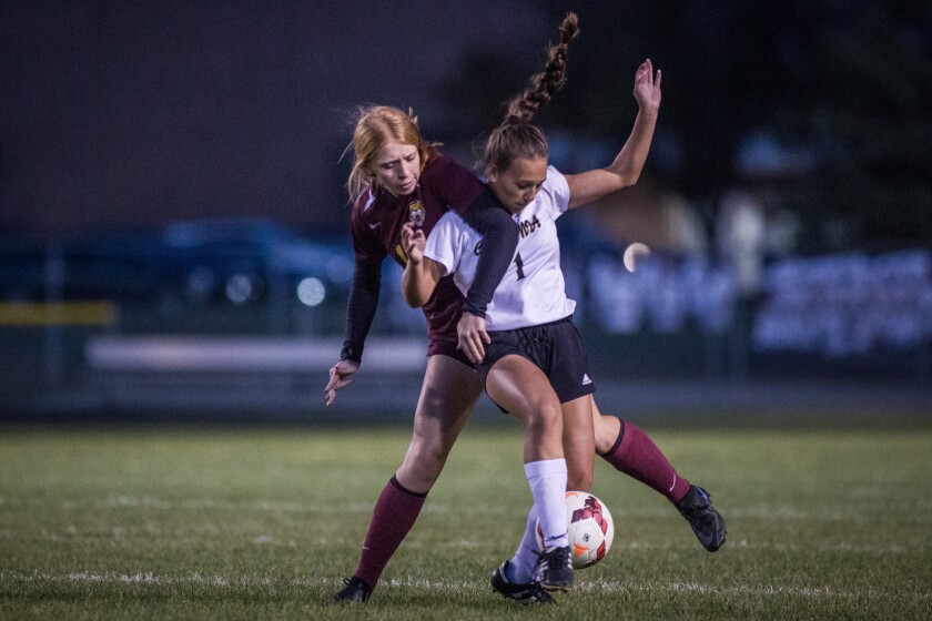 Stewartville, Caledonia girls soccer