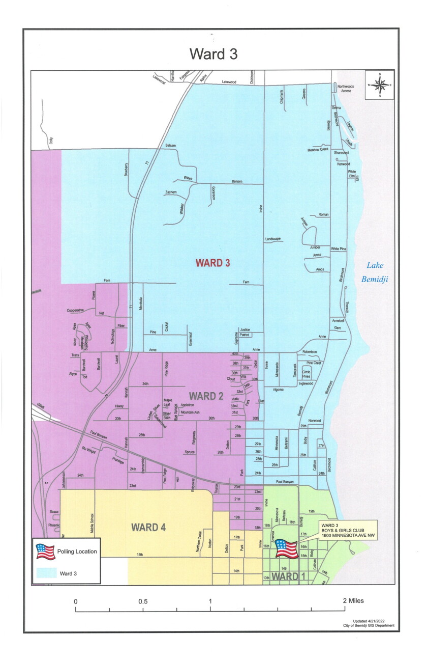 Ward Filing Filing period now open for upcoming city of Bemidji elections - The ...