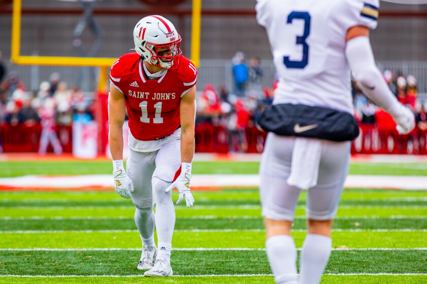 St. John's wide receiver Jimmy Buck enters transfer portal - St. Cloud ...