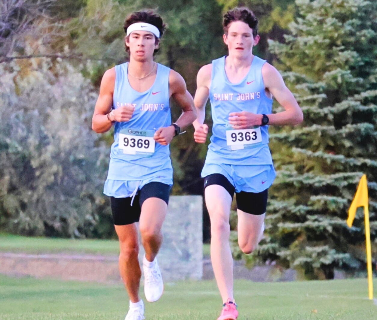 John Reed Cross Country St. John's Prep cross-country seniors trying to outduel each other one ...