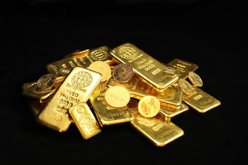 pile of gold