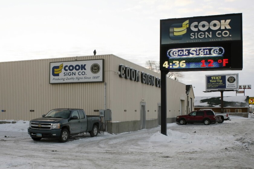 Knight buys Cook Sign - InForum | Fargo, Moorhead and West Fargo news ...