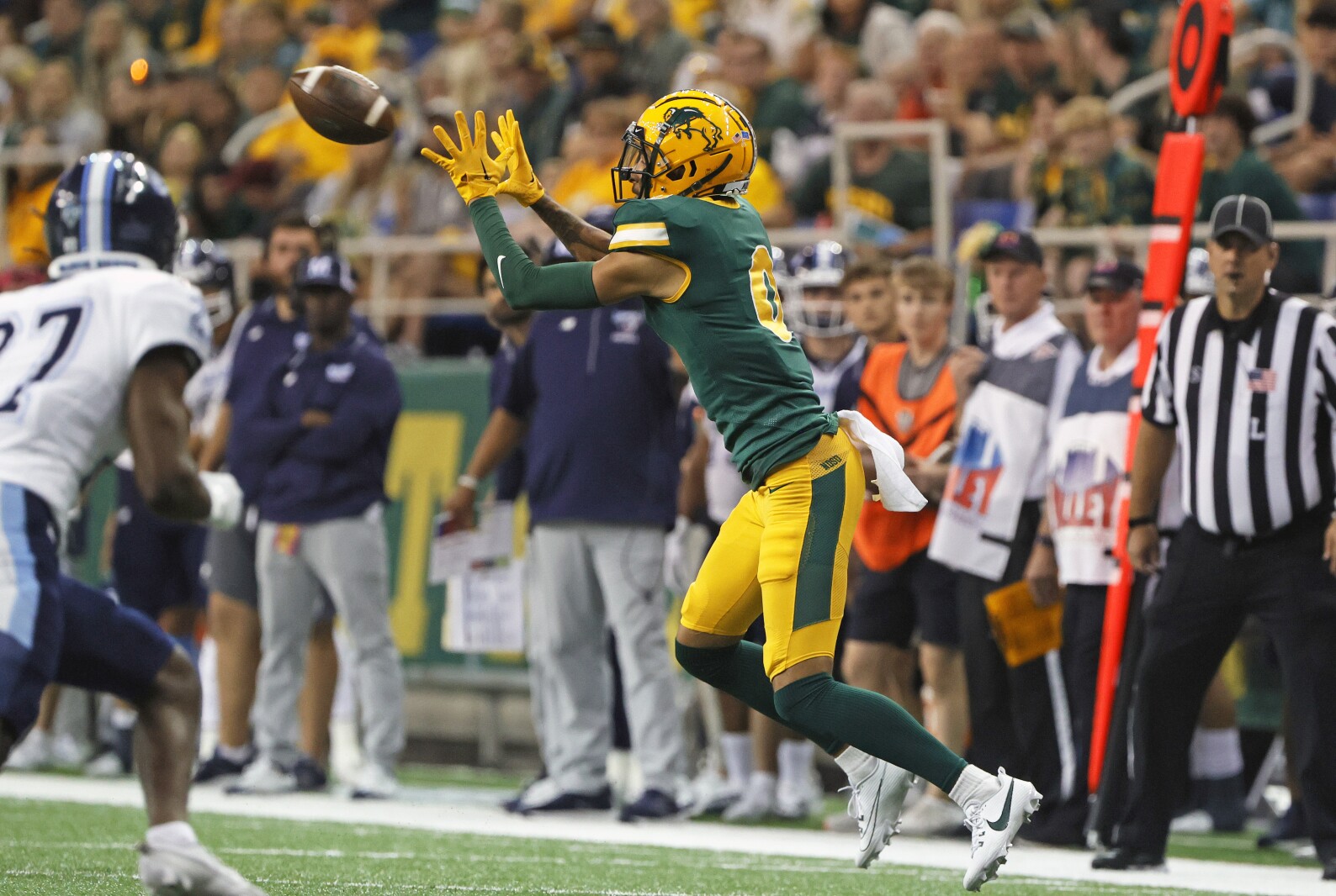 Former Bison wide receiver Zach Mathis drafted by Edmonton in CFL ...