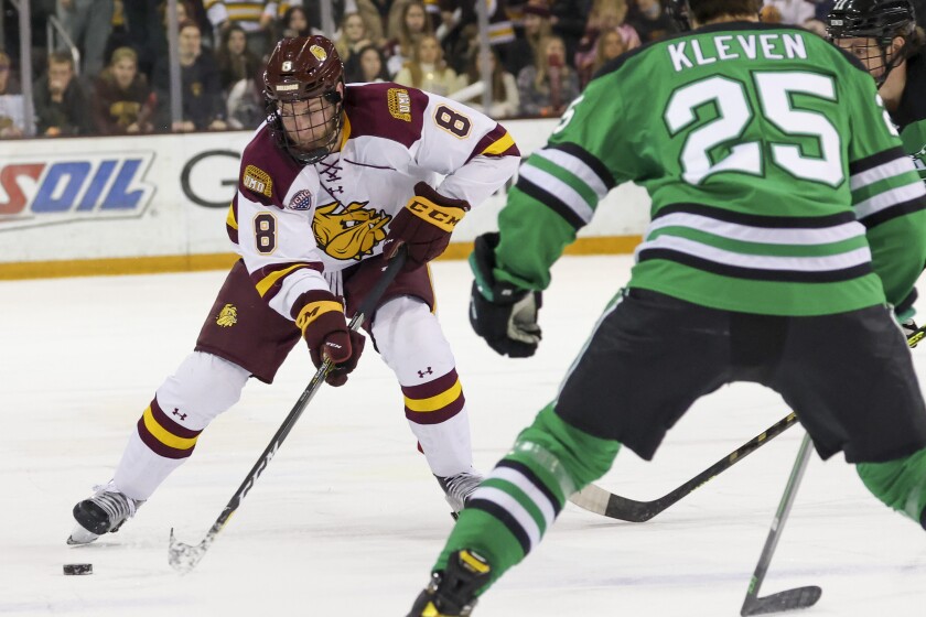 Minnesota Duluth Men’s Hockey faces North Dakota at Amsoil Arena Friday