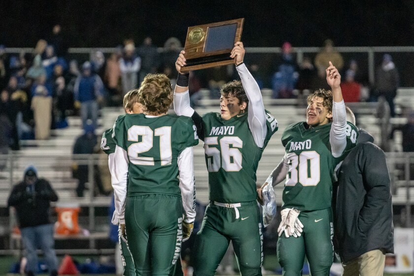 Mayo, Owatonna Section 1AAAAA football championship